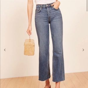 High rise reformation jeans
